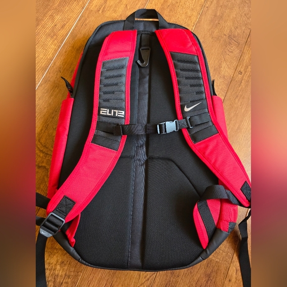 Nike Other - Nike Hoops Elite Pro Basketball Backpack University Red/Black/Metallic